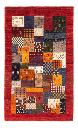 Tapis Gabbeh - Loribaft Persan - Royal - 130 x 83 cm - multicolore
