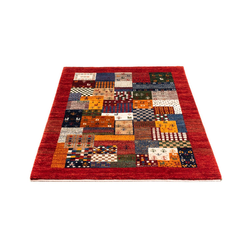 Tapis Gabbeh - Loribaft Persan - Royal - 130 x 83 cm - multicolore