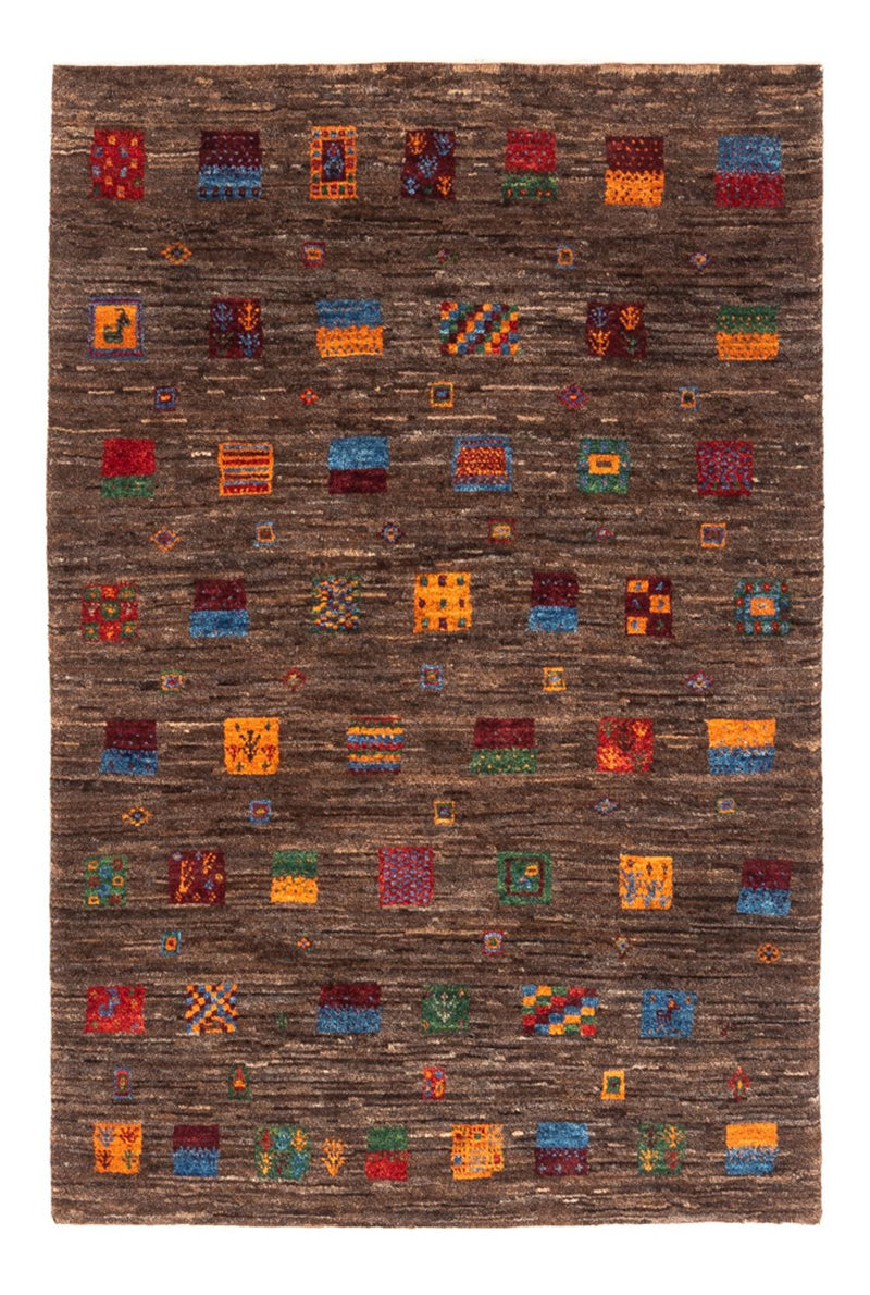 Tapis Gabbeh - Loribaft Persan - Royal - 119 x 82 cm - gris