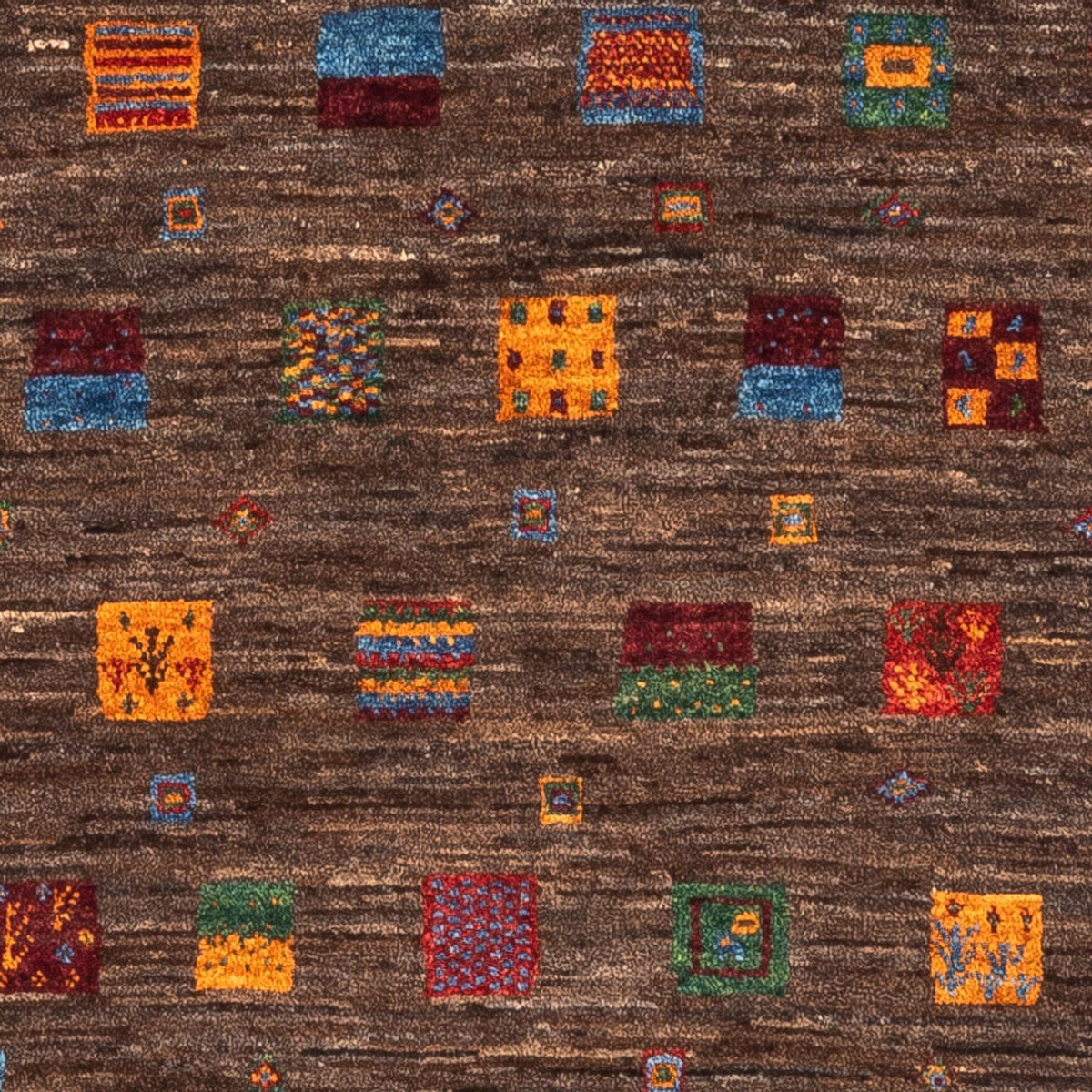 Tapis Gabbeh - Loribaft Persan - Royal - 119 x 82 cm - gris