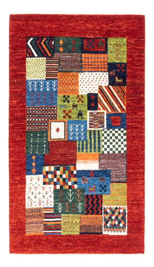 Tapis Gabbeh - Loribaft Persan - Royal - 131 x 81 cm - multicolore