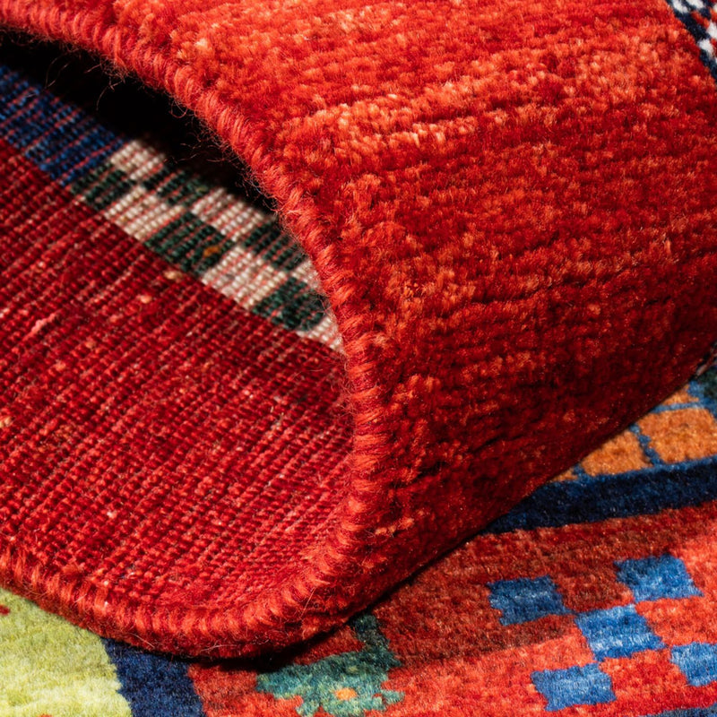 Tapis Gabbeh - Loribaft Persan - Royal - 131 x 81 cm - multicolore