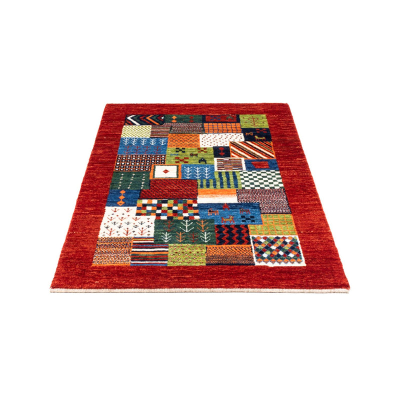 Tapis Gabbeh - Loribaft Persan - Royal - 131 x 81 cm - multicolore