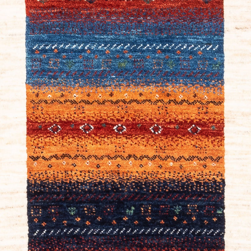 Tapis Gabbeh - Loribaft Persan - Royal - 140 x 84 cm - multicolore