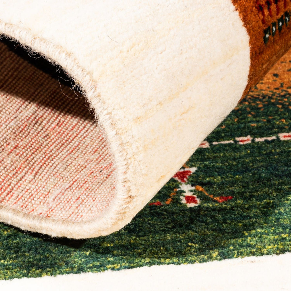 Tapis Gabbeh - Loribaft Persan - Royal - 129 x 88 cm - multicolore