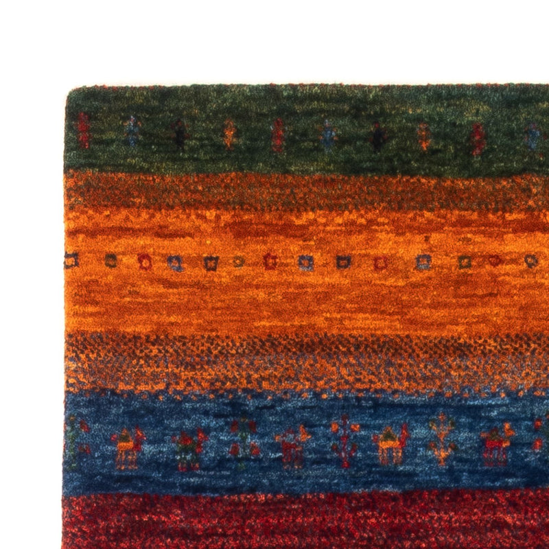 Tapis Gabbeh - Loribaft Persan - Royal - 137 x 86 cm - multicolore