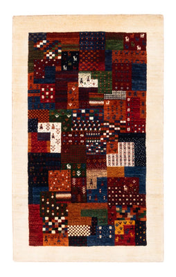 Tapis Gabbeh - Loribaft Persan - Royal - 134 x 84 cm - multicolore