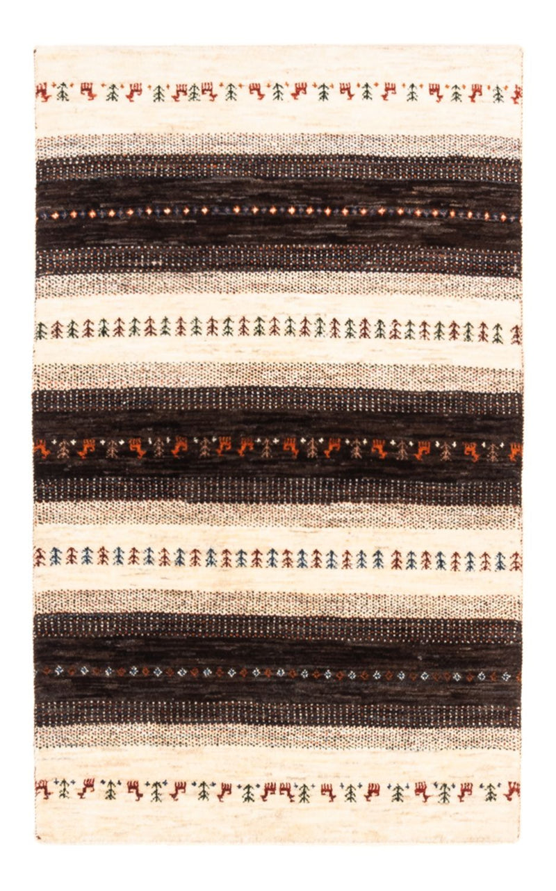 Tapis Gabbeh - Loribaft Persan - Royal - 128 x 81 cm - gris