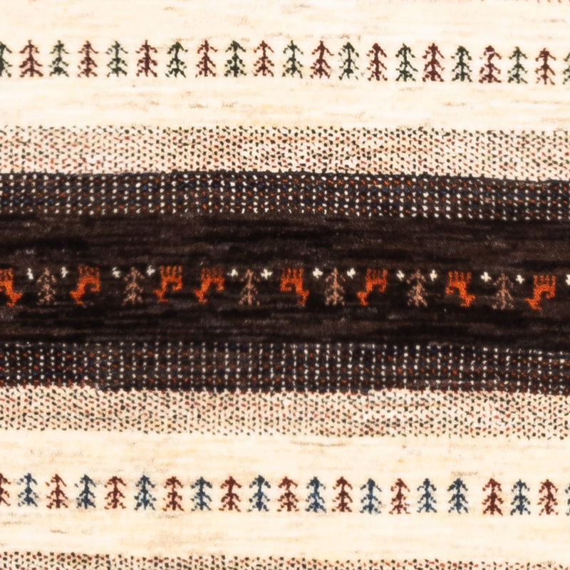 Tapis Gabbeh - Loribaft Persan - Royal - 128 x 81 cm - gris