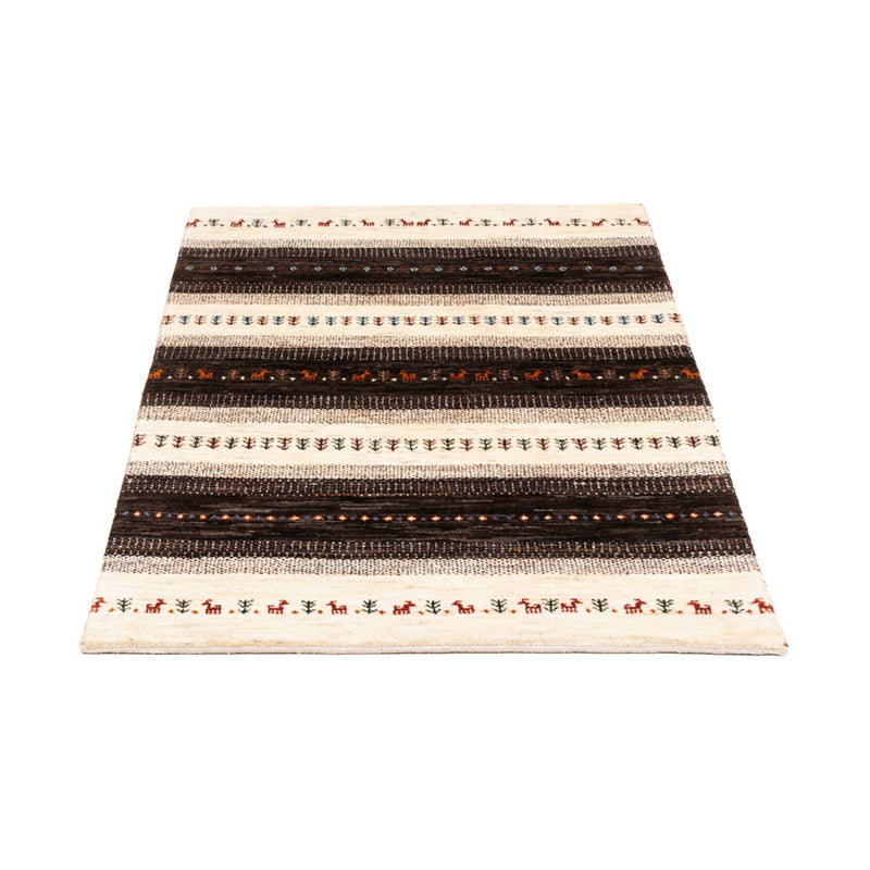 Tapis Gabbeh - Loribaft Persan - Royal - 128 x 81 cm - gris