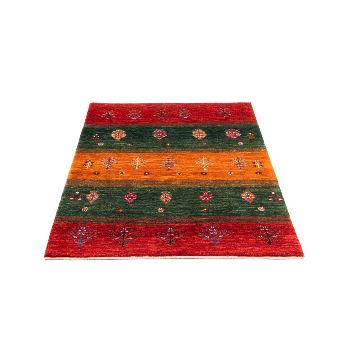 Tapis Gabbeh - Loribaft Persan - Royal - 136 x 84 cm - multicolore