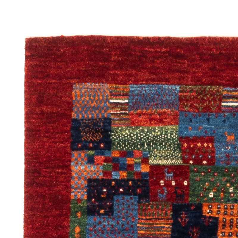 Tapis Gabbeh - Loribaft Persan - Royal - 133 x 87 cm - multicolore