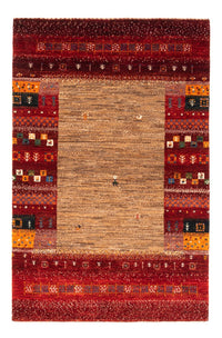 Tapis Gabbeh - Loribaft Persan - Royal - 134 x 92 cm - multicolore