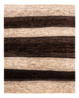 Tapis Gabbeh - Loribaft Persan - 198 x 160 cm - gris