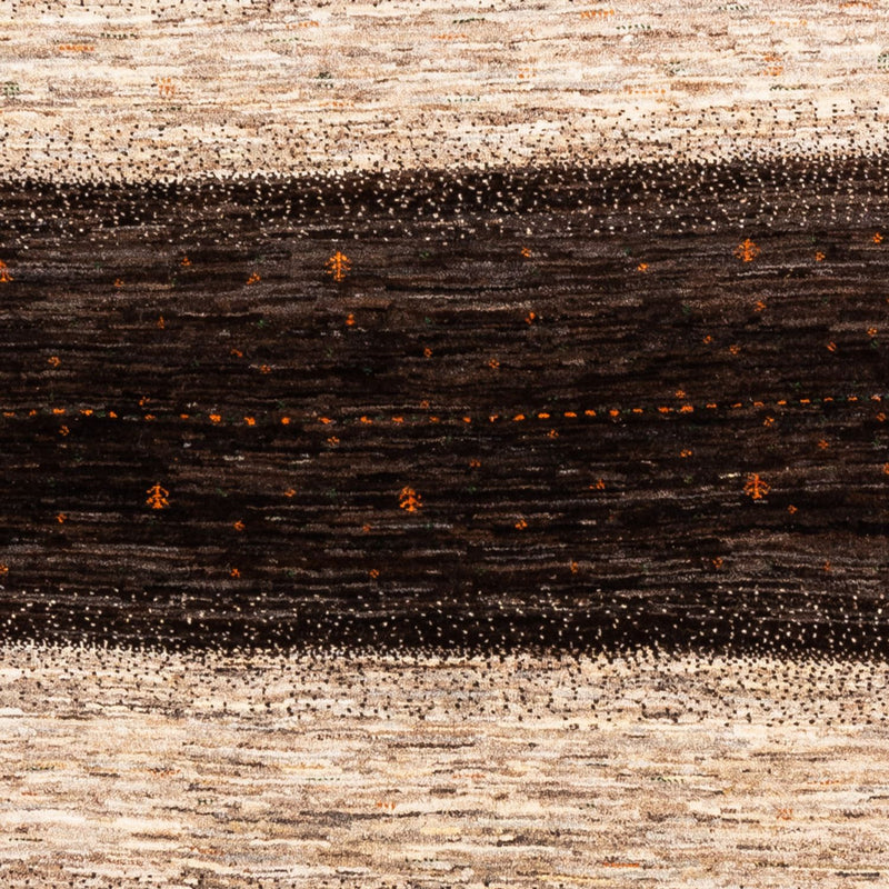 Tapis Gabbeh - Loribaft Persan - 198 x 160 cm - gris