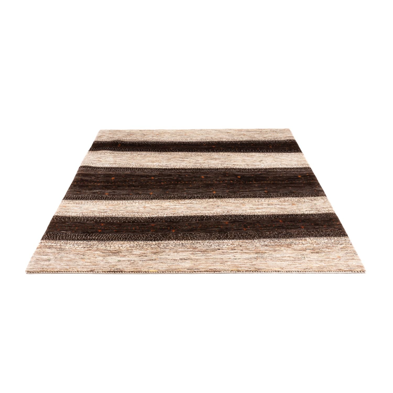 Tapis Gabbeh - Loribaft Persan - 198 x 160 cm - gris