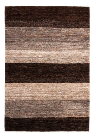 Tapis Gabbeh - Loribaft Persan - 195 x 134 cm - gris