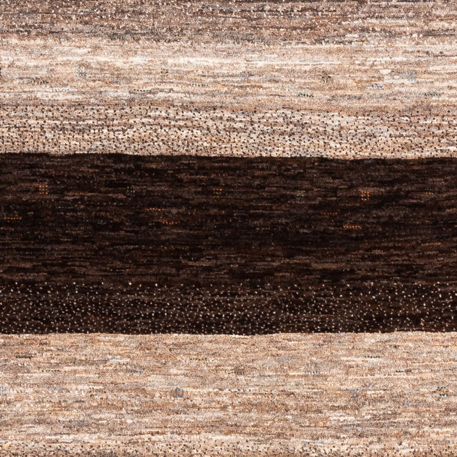 Tapis Gabbeh - Loribaft Persan - 195 x 134 cm - gris
