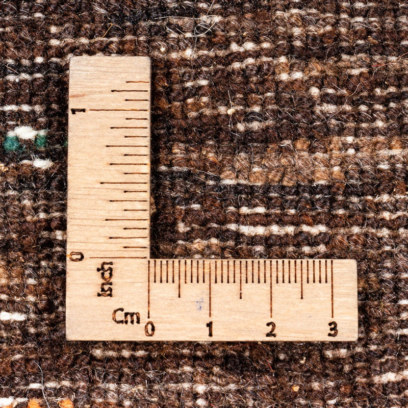Tapis Gabbeh - Loribaft Persan - 195 x 134 cm - gris
