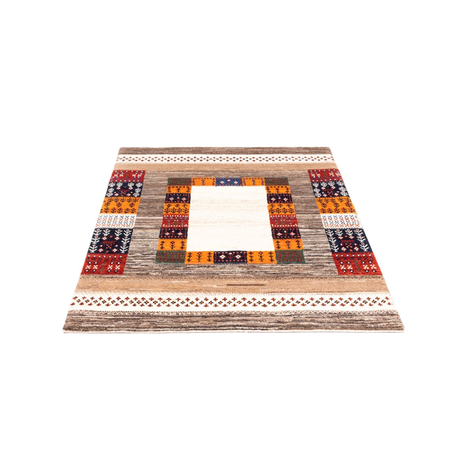 Tapis Gabbeh - Loribaft Persan - Royal - 147 x 103 cm - multicolore
