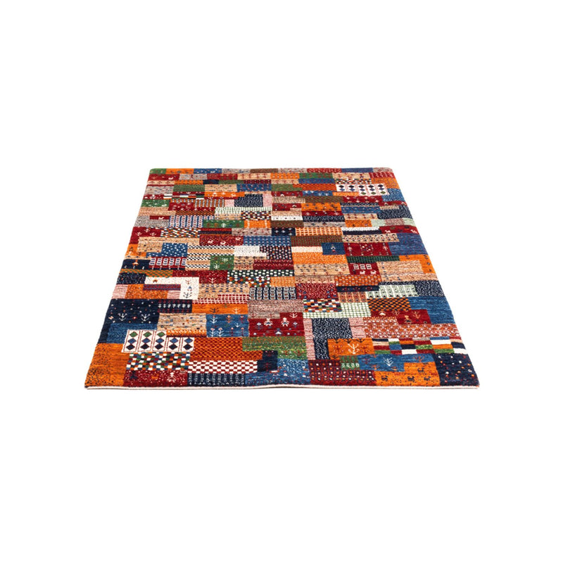 Tapis Gabbeh - Loribaft Persan - Royal - 147 x 100 cm - multicolore