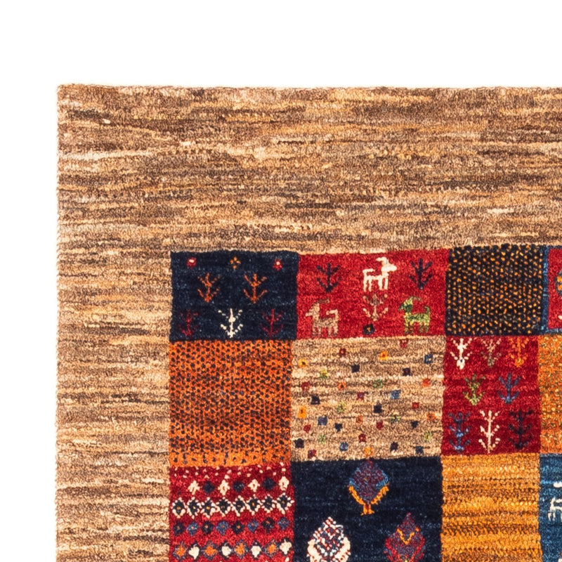 Tapis Gabbeh - Loribaft Persan - Royal - 148 x 100 cm - multicolore