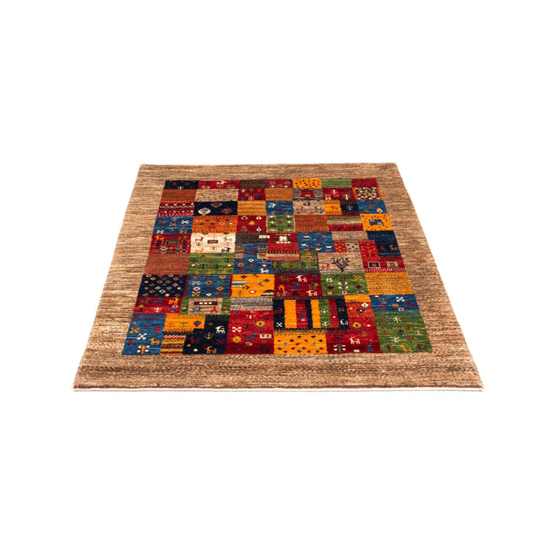 Tapis Gabbeh - Loribaft Persan - Royal - 148 x 100 cm - multicolore
