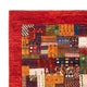 Tapis Gabbeh - Loribaft Persan - Royal carré  - 123 x 110 cm - multicolore