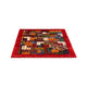 Tapis Gabbeh - Loribaft Persan - Royal carré  - 123 x 110 cm - multicolore