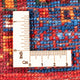 Tapis Gabbeh - Loribaft Persan - Royal carré  - 123 x 110 cm - multicolore