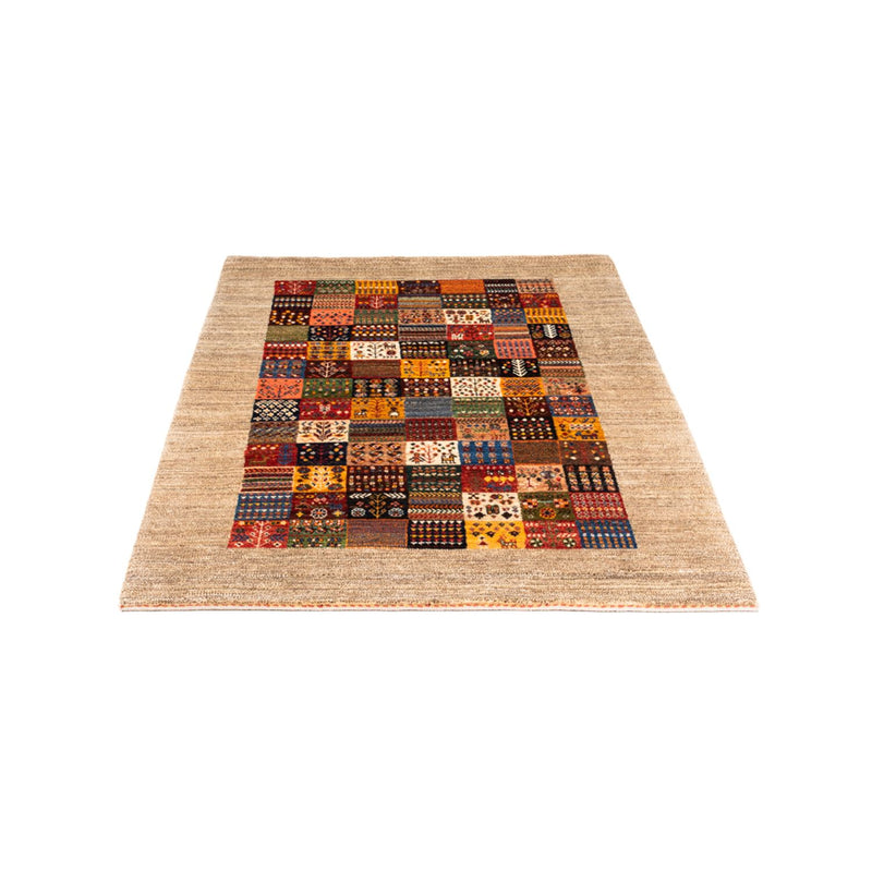 Tapis Gabbeh - Loribaft Persan - Royal - 151 x 104 cm - multicolore