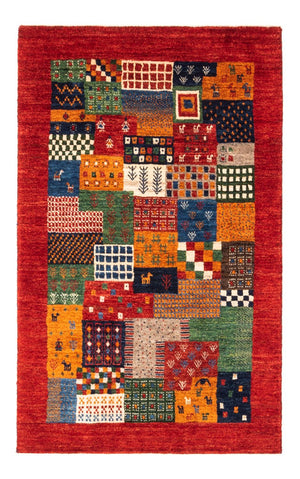 Tapis Gabbeh - Loribaft Persan - Royal - 125 x 80 cm - multicolore