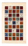 Tapis Loribaft Tapis 84x132cm - Perserteppich Wollteppich - Rectangle / Multicolore / 84 x 132 cm Rectangle