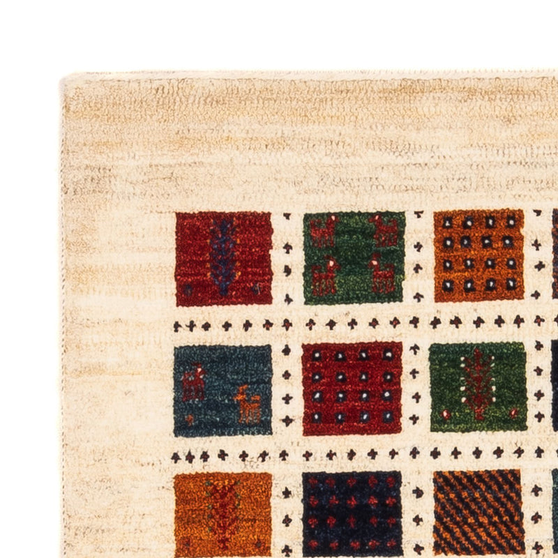 Tapis Gabbeh - Loribaft Persan - Royal - 112 x 80 cm - multicolore