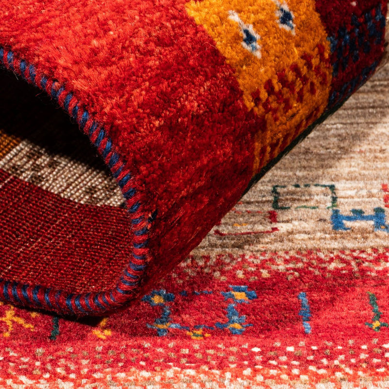 Tapis Gabbeh - Loribaft Persan - Royal - 140 x 83 cm - multicolore