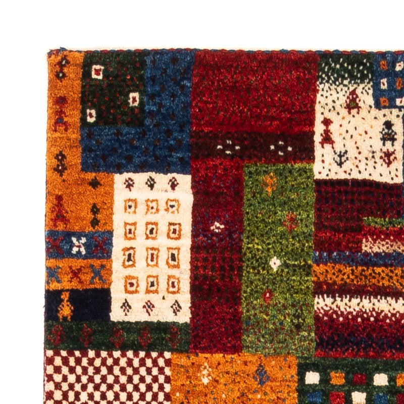 Tapis Gabbeh - Loribaft Persan - Royal - 137 x 85 cm - multicolore