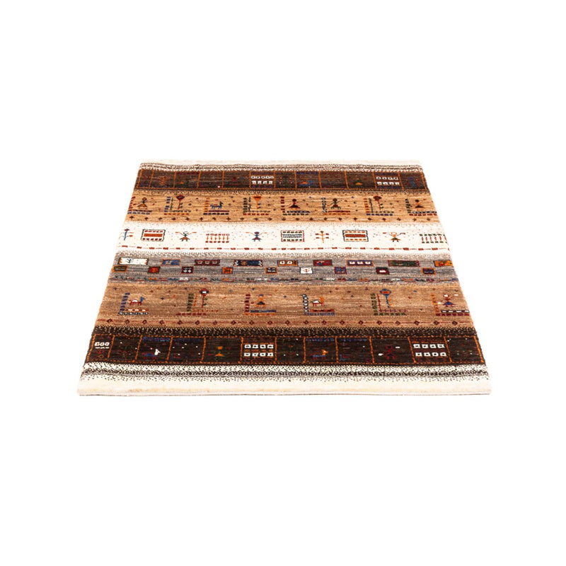 Tapis Gabbeh - Loribaft Persan - Royal - 124 x 85 cm - multicolore