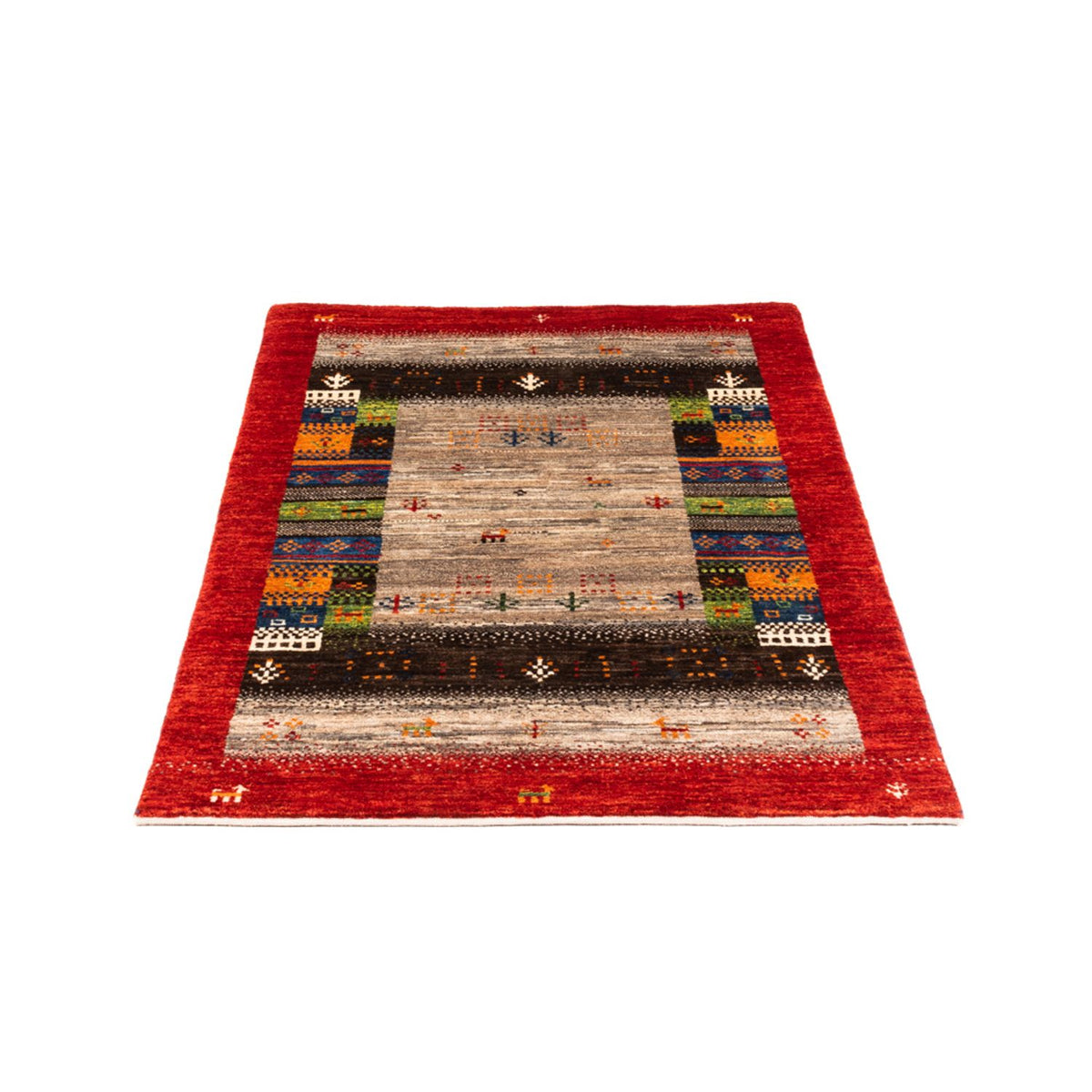 Tapis Gabbeh - Loribaft Persan - Royal - 128 x 80 cm - multicolore