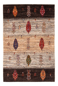 Tapis Gabbeh - Loribaft Persan - Royal - 126 x 85 cm - multicolore