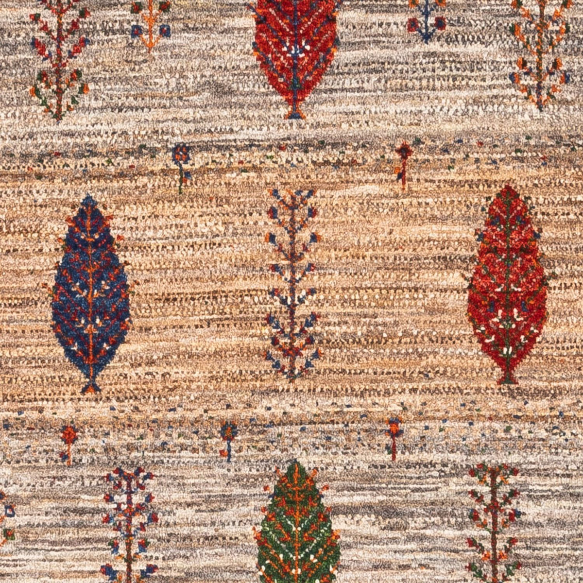 Tapis Gabbeh - Loribaft Persan - Royal - 126 x 85 cm - multicolore