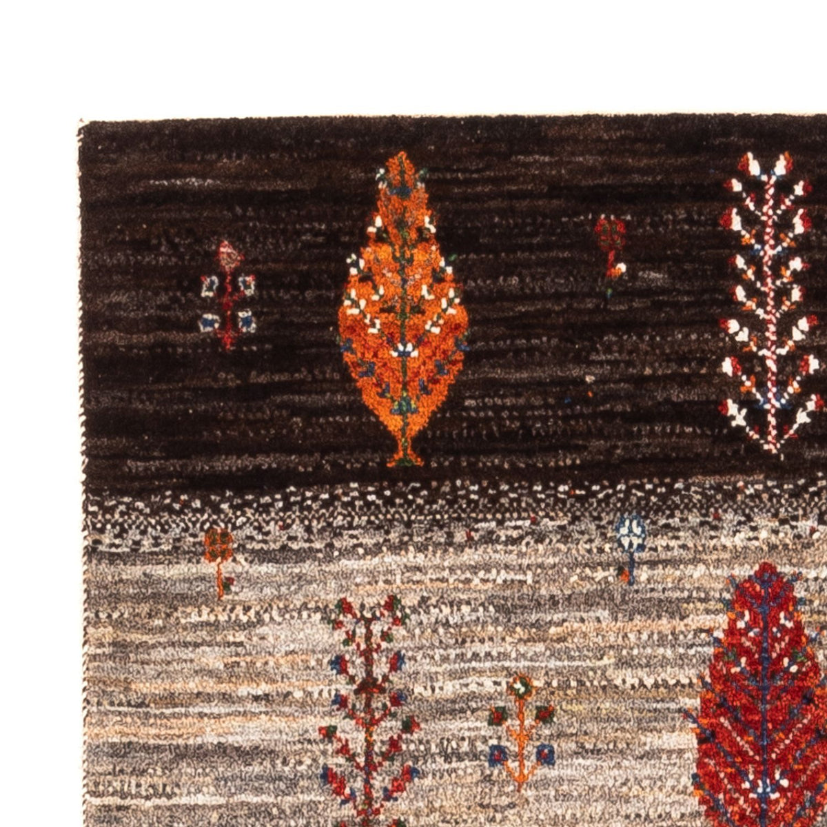 Tapis Gabbeh - Loribaft Persan - Royal - 126 x 85 cm - multicolore