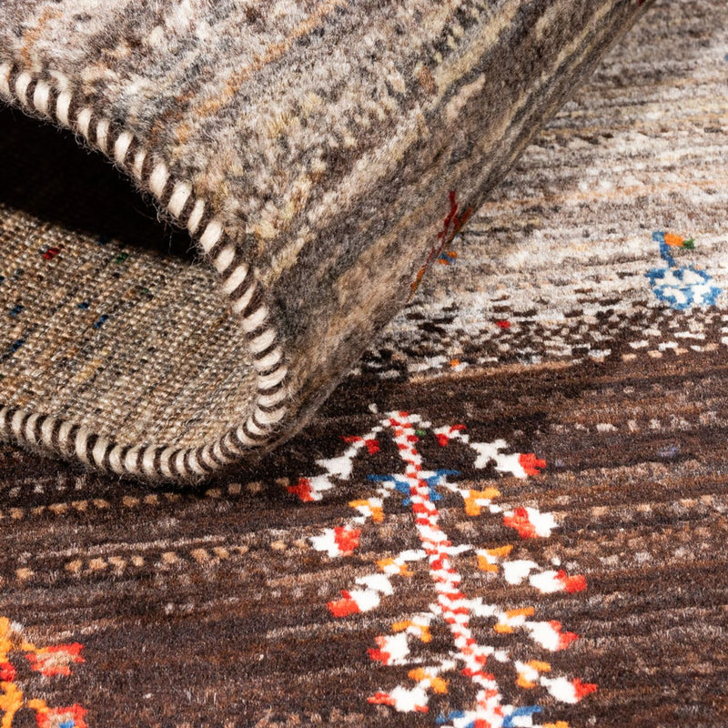 Tapis Gabbeh - Loribaft Persan - Royal - 126 x 85 cm - multicolore