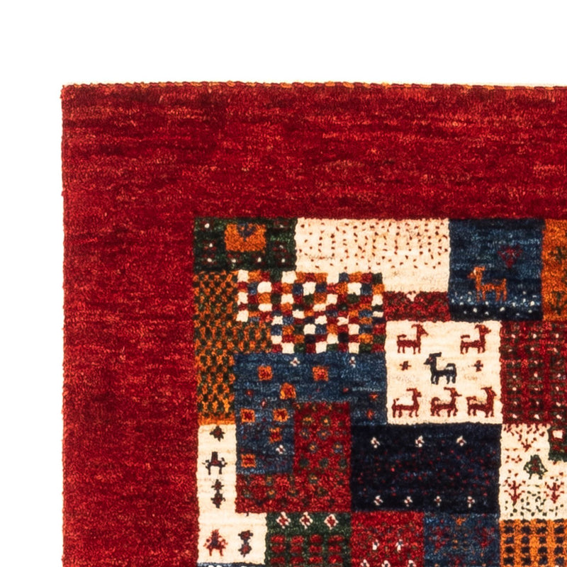 Tapis Gabbeh - Loribaft Persan - Royal - 120 x 85 cm - multicolore