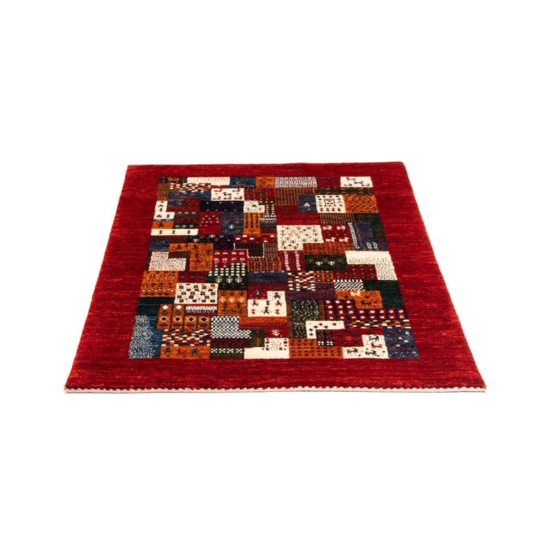 Tapis Gabbeh - Loribaft Persan - Royal - 120 x 85 cm - multicolore