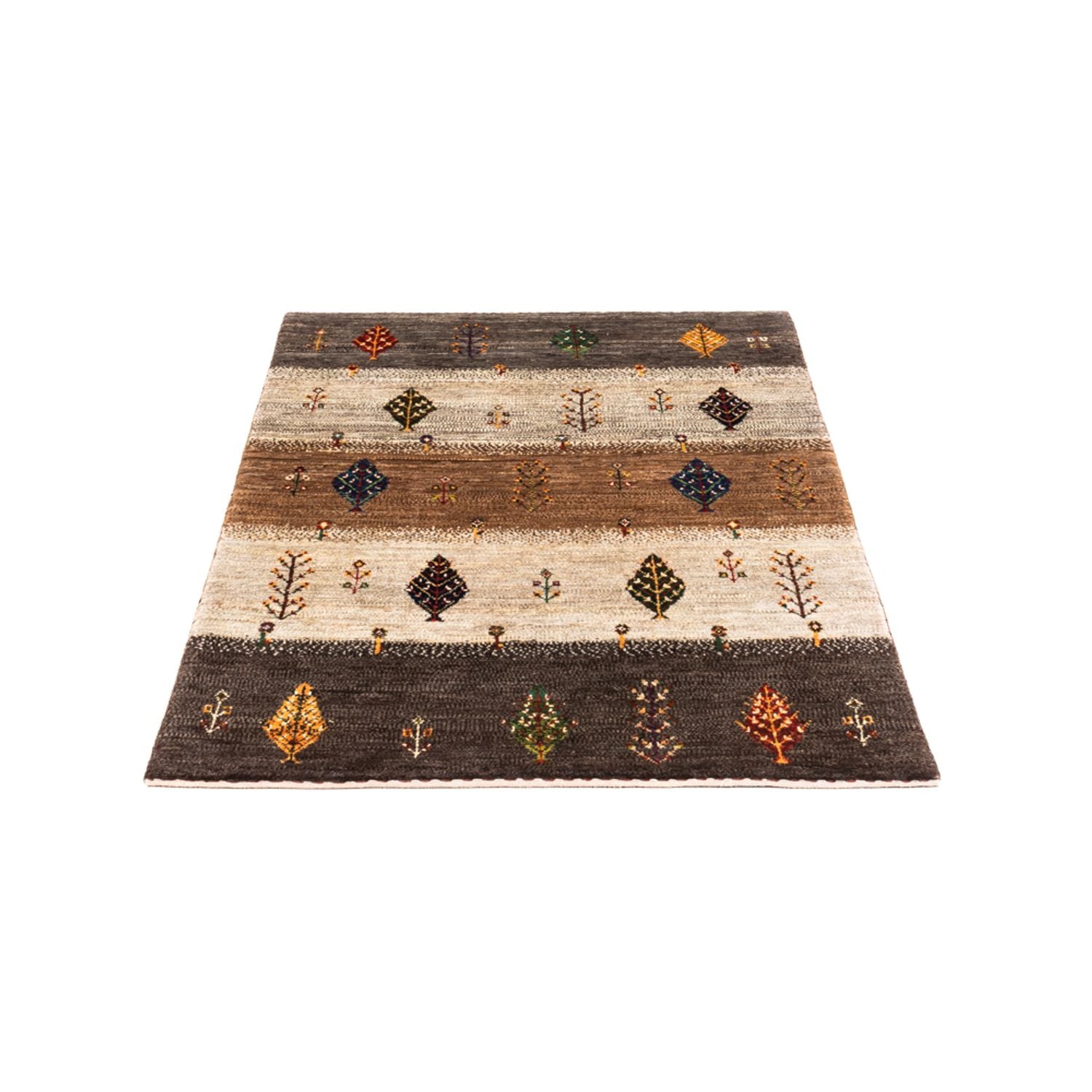 Tapis Gabbeh - Loribaft Persan - Royal - 130 x 84 cm - multicolore