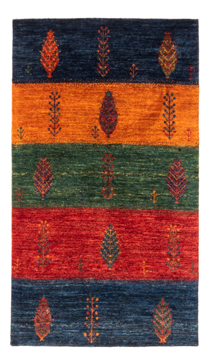 Tapis Gabbeh - Loribaft Persan - Royal - 138 x 84 cm - multicolore