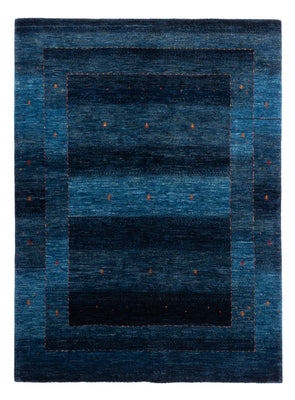 Tapis Gabbeh - Loribaft Persan - 202 x 154 cm - bleu