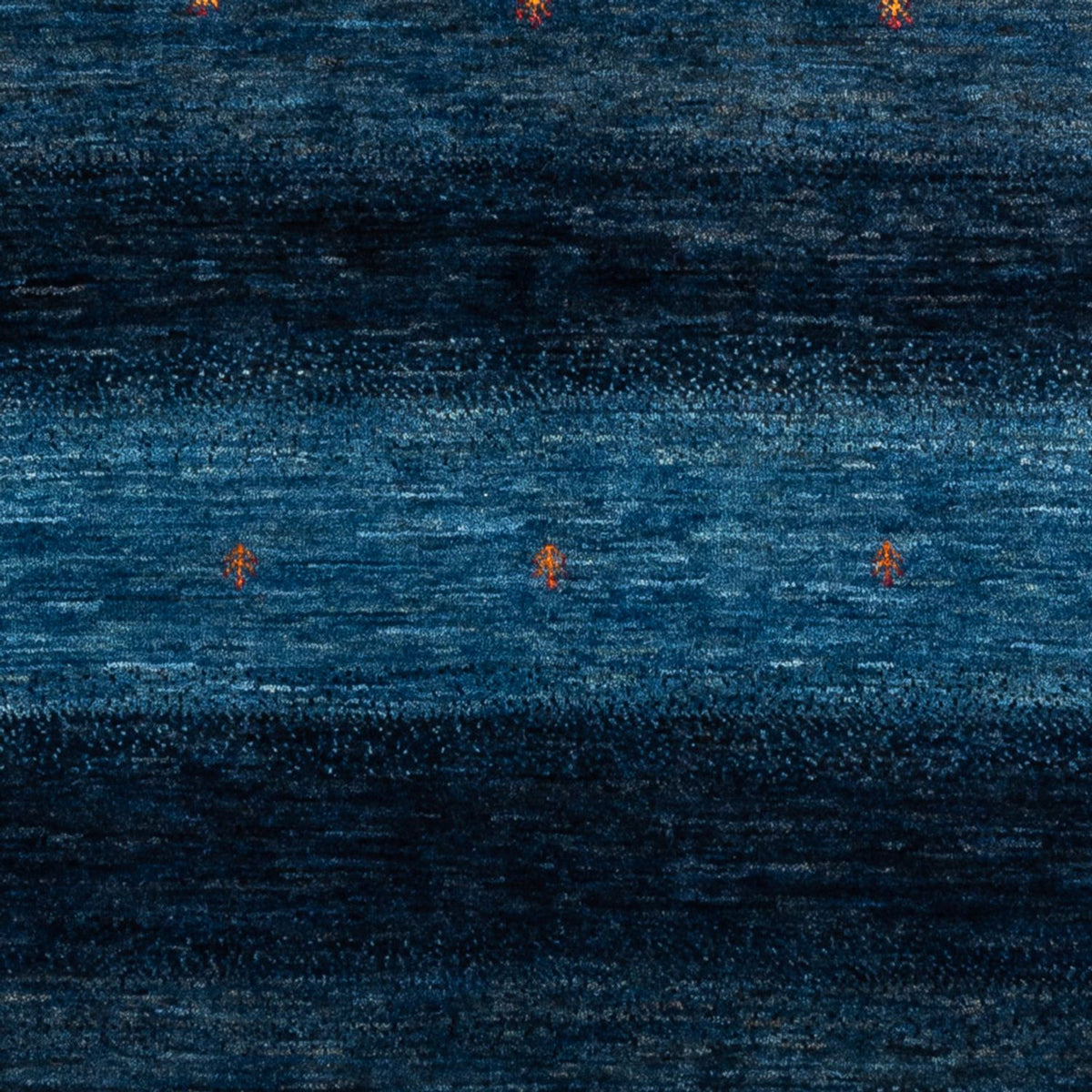 Tapis Gabbeh - Loribaft Persan - 202 x 154 cm - bleu