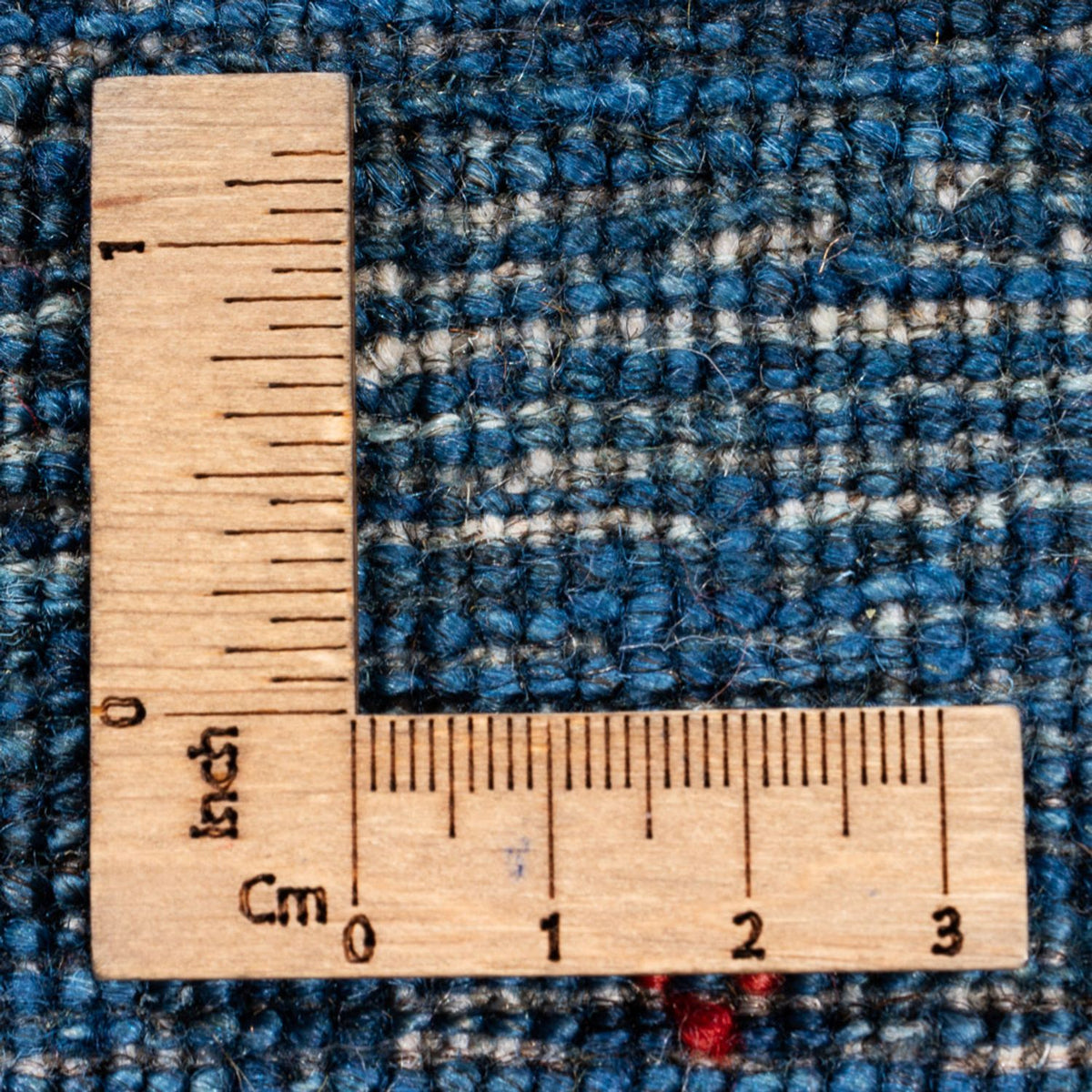 Tapis Gabbeh - Loribaft Persan - 202 x 154 cm - bleu