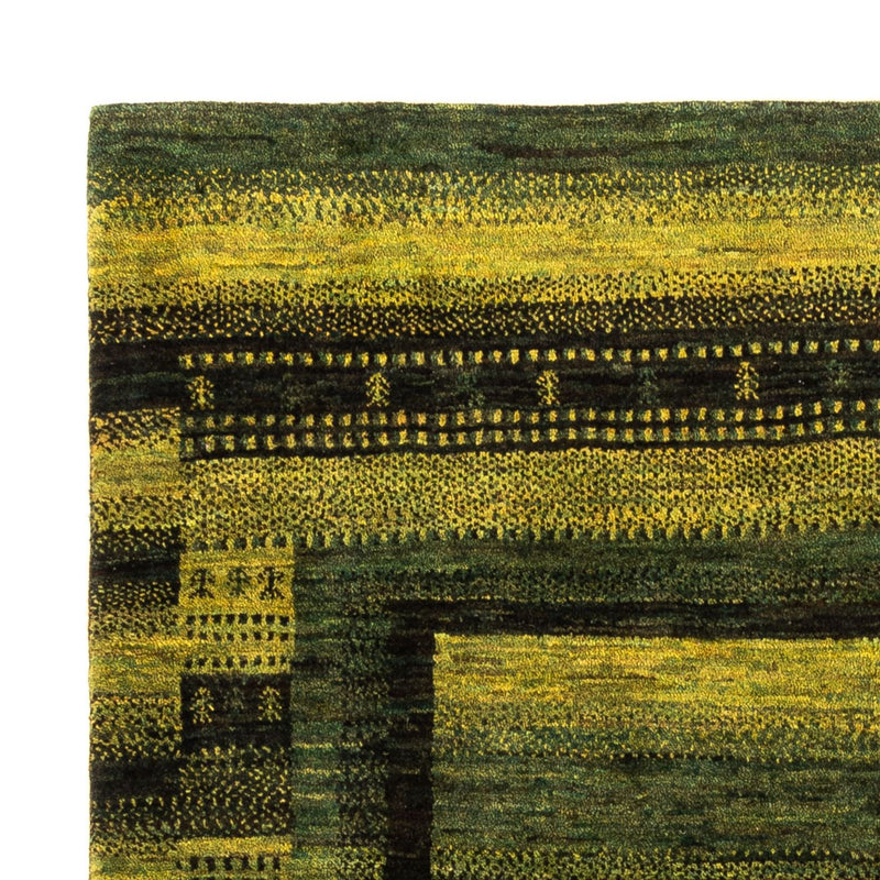 Tapis Gabbeh - Loribaft Persan - Royal - 199 x 154 cm - vert